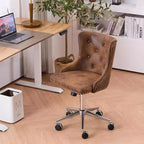 Chaise Karl Home | Chaise de bureau à roulettes pour maquillage