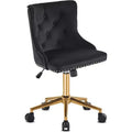 Chaise Karl Home | Chaise de bureau à roulettes pour maquillage