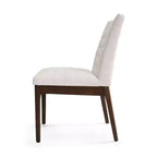 Christopher Knight Home Lancer Chaises de salle à manger capitonnées modernes du milieu du siècle (lot de 4)
