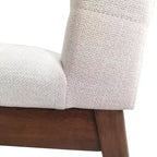Christopher Knight Home Lancer Chaises de salle à manger capitonnées modernes du milieu du siècle (lot de 4)