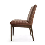 Christopher Knight Home Lancer Chaises de salle à manger capitonnées modernes du milieu du siècle (lot de 4)