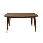 Ensemble de salle à manger capitonné en bois d'hévéa, 5 pièces, style milieu de siècle, Christopher Knight Home Volgrun
