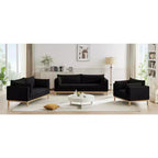 Meridian Furniture, chaise en tissu texturé Langham Linen