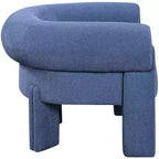 Meridian Furniture, fauteuil d'appoint en tissu polyester Stefano