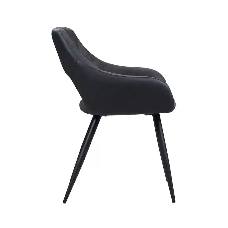 Chintaly Imports, chaise d'appoint contemporaine à dossier ajouré
