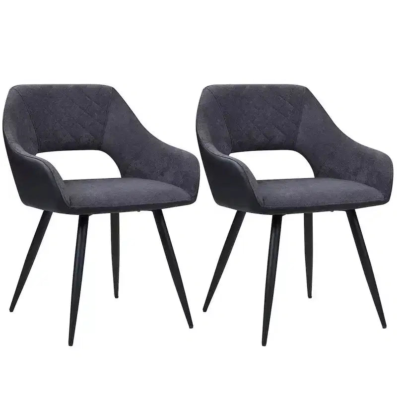 Chintaly Imports, chaise d'appoint contemporaine à dossier ajouré