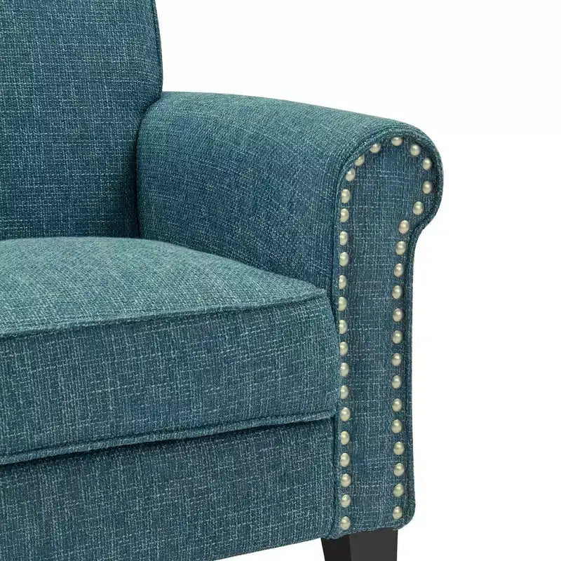 HL Home, Fauteuil traditionnel avec clous de tapissier