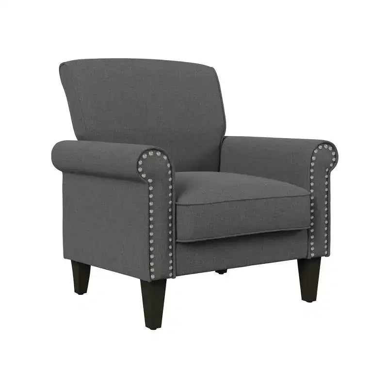 HL Home,Traditional Armchair with Nailheads