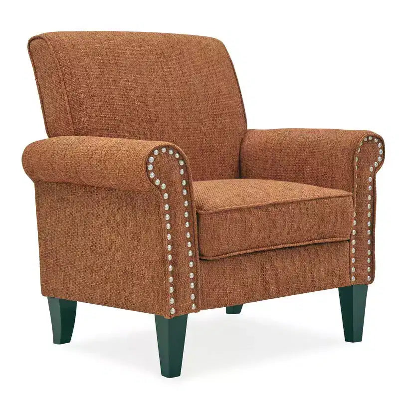 HL Home, Fauteuil traditionnel avec clous de tapissier