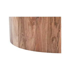 Meridian Furniture, Table basse en bois d'acacia naturel Stonewood