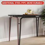 Table de salle à manger pour 4, petit ensemble table et chaises pour 4, ensemble dinette carré avec 4 chaises, ensembles de 5 pièces pour cuisine et salle à manger pour petit espace, appartement