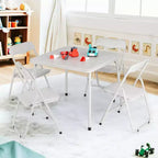 Ensemble table et chaises Acekool pour enfants – Pliable, sièges rembourrés pour jouer et manger
