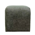 Jofran, Banc ottoman jacquard rembourré incurvé moderne à petite cascade - Ensemble de 2