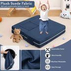 Canapé convertible pour enfant, 3 pièces, lit canapé en mousse, canapé modulaire pour chambre d'enfant ou salle de jeux