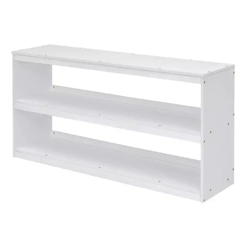 Lit mezzanine double avec bureau rétractable et 3 tiroirs, lit mezzanine en bois avec escalier de rangement et étagères