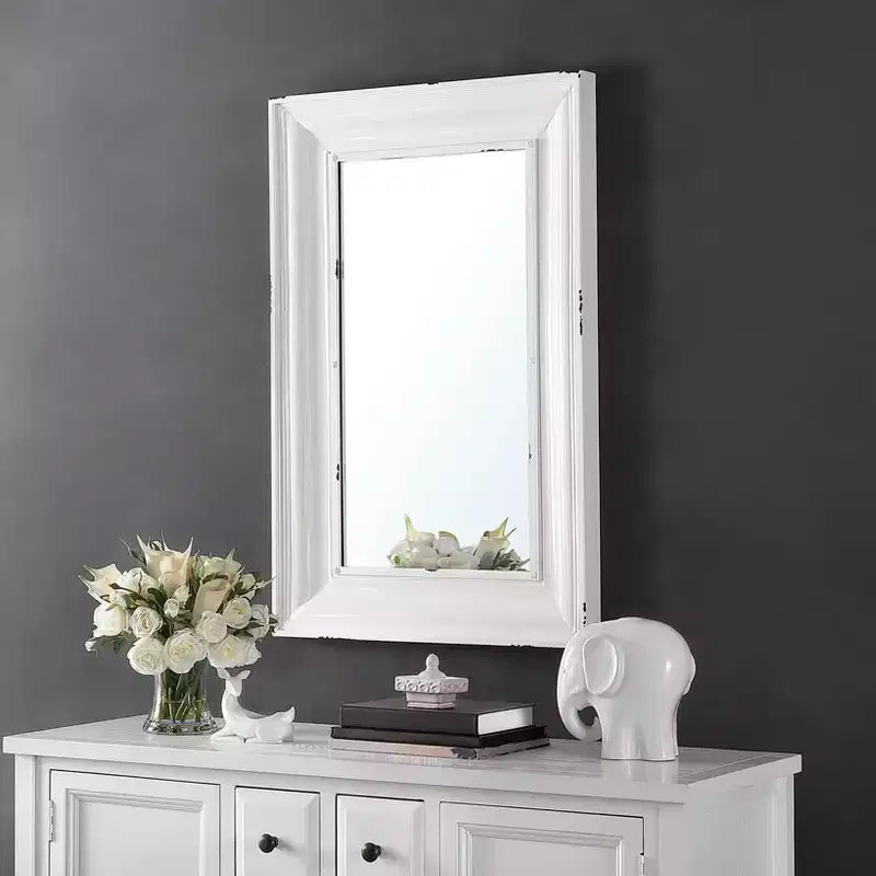 Miroir Linsa - 24 x 36 - MRR1059 - Blanc - Safavieh