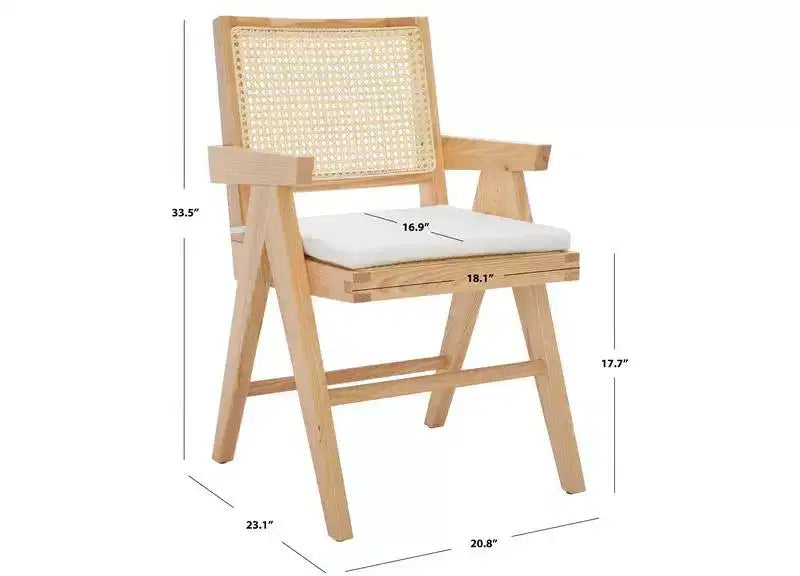 Fauteuil Colette en rotin - SFV4136 - Safavieh Couture