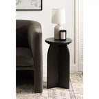 Table d'appoint ronde en bois Sora de Kate and Laurel