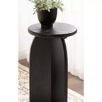 Table d'appoint ronde en bois Sora de Kate and Laurel