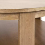 Table basse ronde en MDF Foxford Kate and Laurel