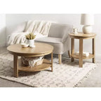 Table basse ronde en MDF Foxford Kate and Laurel