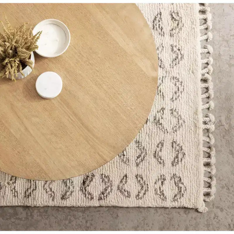 Table basse ronde en MDF Foxford Kate and Laurel