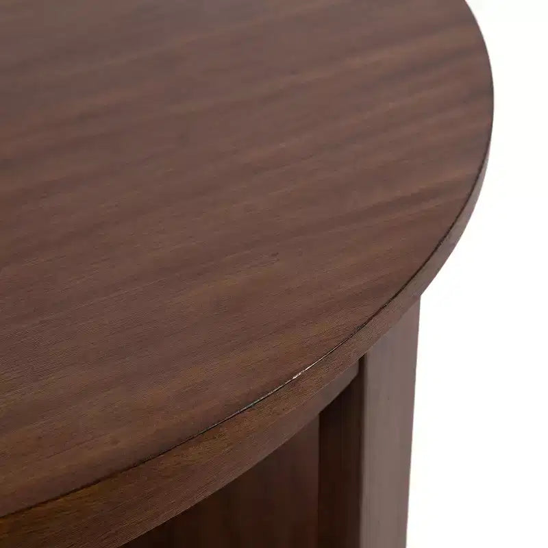 Table basse ronde en MDF Foxford Kate and Laurel