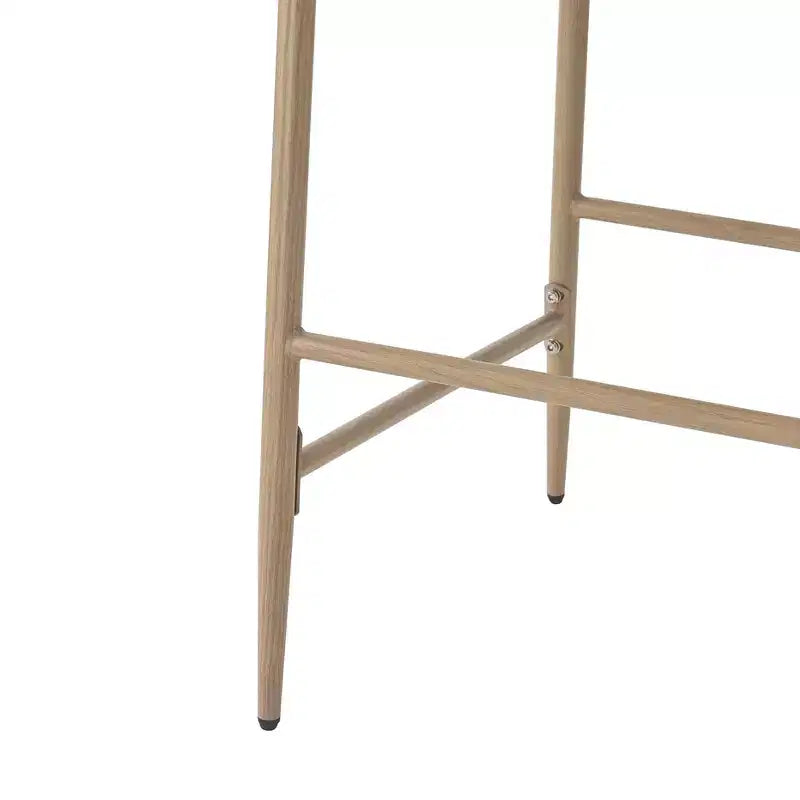 Christopher Knight Home Avirae 29.25 Tabourets de bar rembourrés en rotin style ferme (lot de 2)