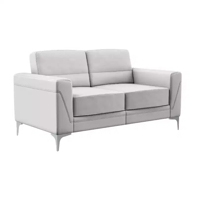 Causeuse HomeStock Gris clair PVC