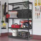 COZONY Étagères de Rangement Robustes 5 Niveaux Réglables Capacité 998 kg Montage sans Boulons pour Garage Entrepôt Sous-sol