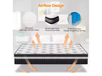 Matelas en mousse à mémoire de forme gel 14 pouces King Fermeté moyenne, Matelas pour le soulagement de la pression et un sommeil frais Certifié CertiPUR-US