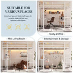 Lit mezzanine Celebalcony avec bureau et étagères de rangement, cadre avec 2 échelles latérales pour enfants, adolescents et adultes, conception peu encombrante et anti-basculement, noir