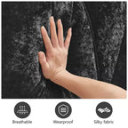 Clihome Tissu en velours doux en forme de L, Base éponge haute densité 32D, Base design ergonomique, Conception antidérapante, Combinaison libre, Ottomane mobile