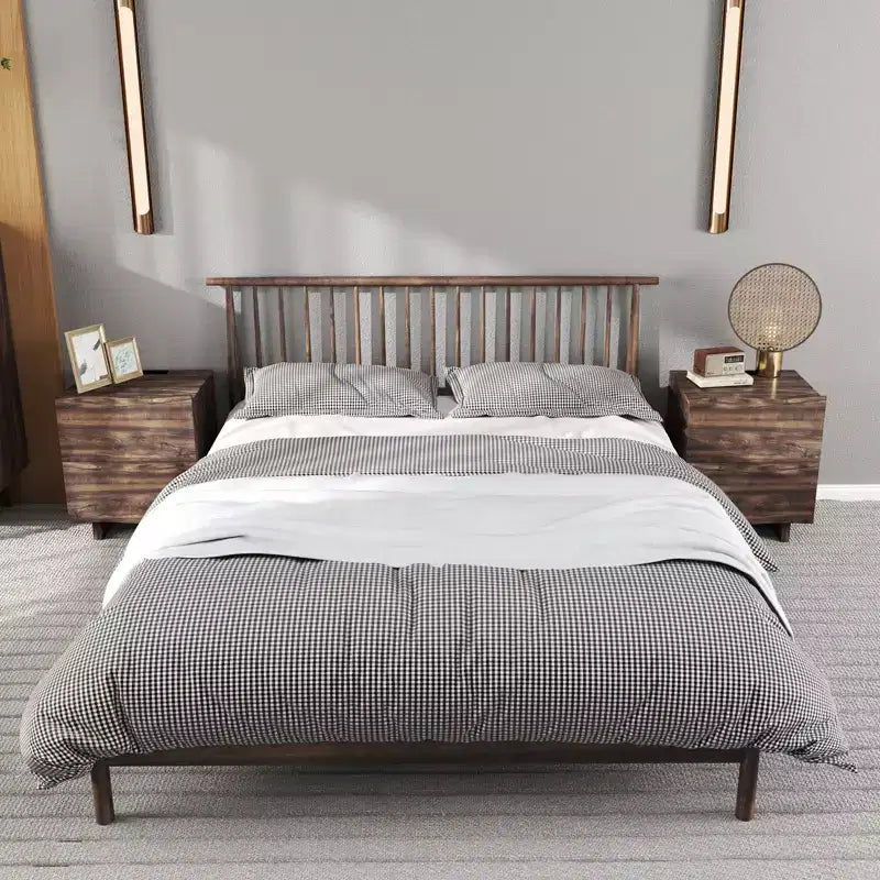 Table d'appoint Bestier Wave avec tiroir et station de charge, prise secteur, ports USB et Type-C pour chambre ou salon