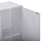 Teamson Home Tenley - Meuble d'appoint moderne 2 portes avec étagère réglable et poignée encastrée
