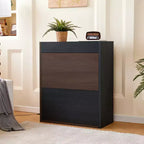 Meuble à chaussures d'angle extensible et rotatif, placard de rangement de 82,5 à 149,3 cm avec tiroir pour couloir et entrée