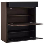 Meuble à chaussures d'angle extensible et rotatif, placard de rangement de 82,5 à 149,3 cm avec tiroir pour couloir et entrée