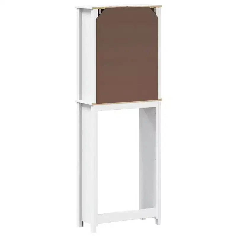 vidaXL Meuble lave-linge BERG noir 29,9x10,6x64,8 cm bois massif