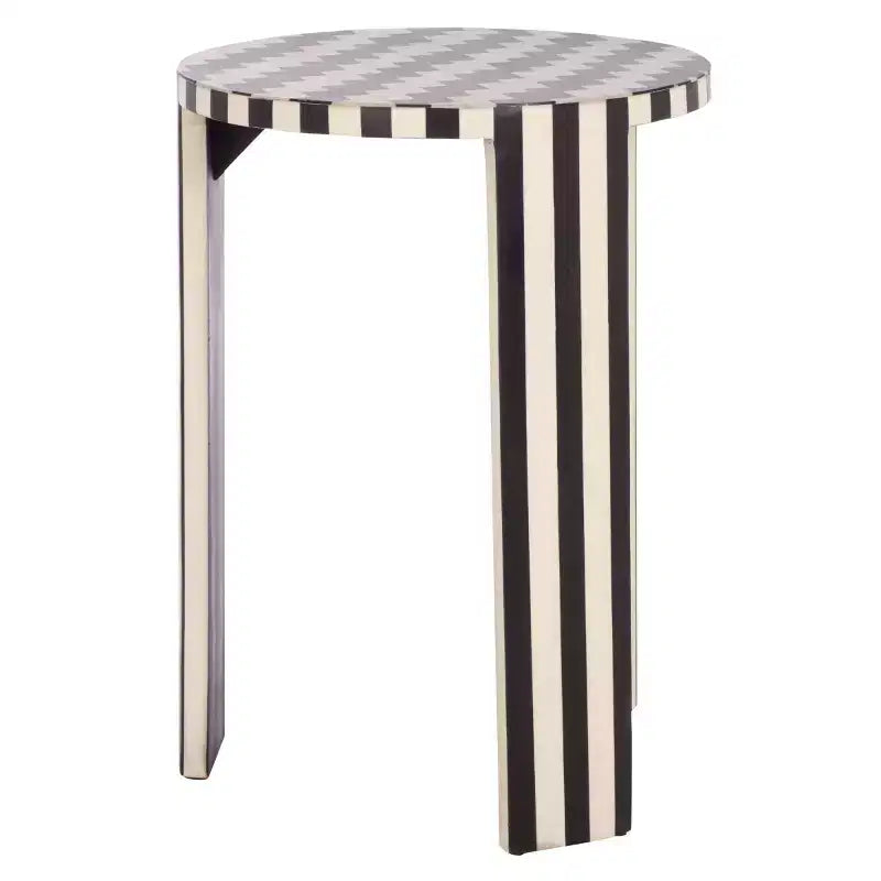 Table d'appoint Rina - ACC3232 - Noir/Blanc - Safavieh