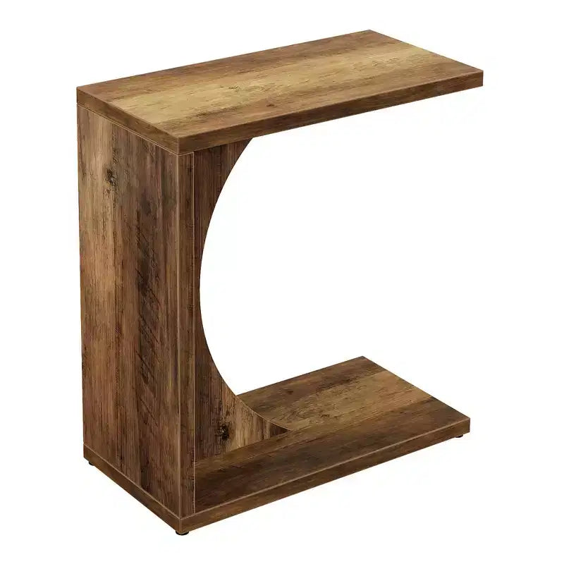 MAYEERTY Table d'appoint en C, Table d'appoint de canapé pour Salon Chambre