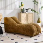 Canapé pouf créatif pour adultes, garni d'une éponge de haute qualité, moelleuse et élastique, épousant les courbes du corps humain.