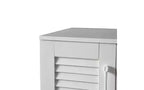 JVNOXK Meuble à chaussures multifonctionnel de 47 pouces avec étagères réglables, compartiment de rangement et banc rembourré, idéal pour l'entrée, Blanc