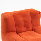 Pouf géant en mousse à mémoire de forme ultra-douce avec ottoman pour adultes, fauteuil moderne et confortable pour salon ou chambre à coucher