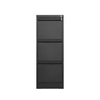 Classeur métallique robuste et verrouillable à 3 tiroirs – Organiseur de dossiers vertical sécurisé en acier pour documents, format lettre et légal – Rangement peu encombrant pour la maison et le bureau
