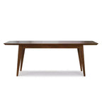 Table à manger extensible rectangulaire Tierney 66-84 pouces x 40 pouces style moderne du milieu du siècle