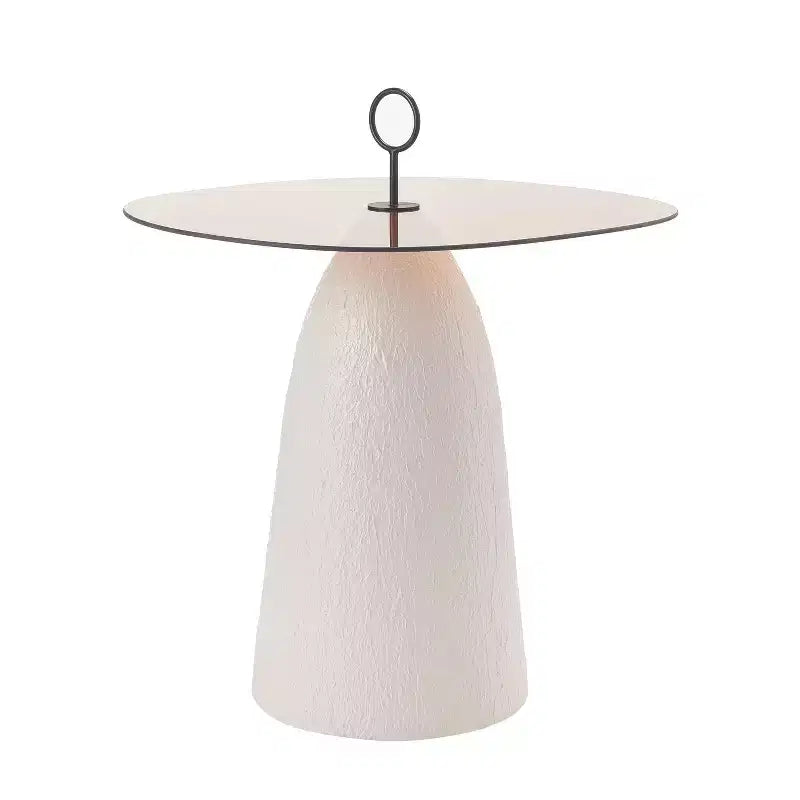 Christopher Knight Home Hanne Table d'appoint moderne avec plateau en verre trempé