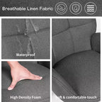 Chaise de salle à manger moderne Acekool, chaise d'appoint mi-siècle en similicuir avec pieds en métal et dossier pour salle à manger, cuisine