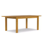 Table à manger extensible rectangulaire de style transitionnel Saige de 152 à 193 cm x 91 cm