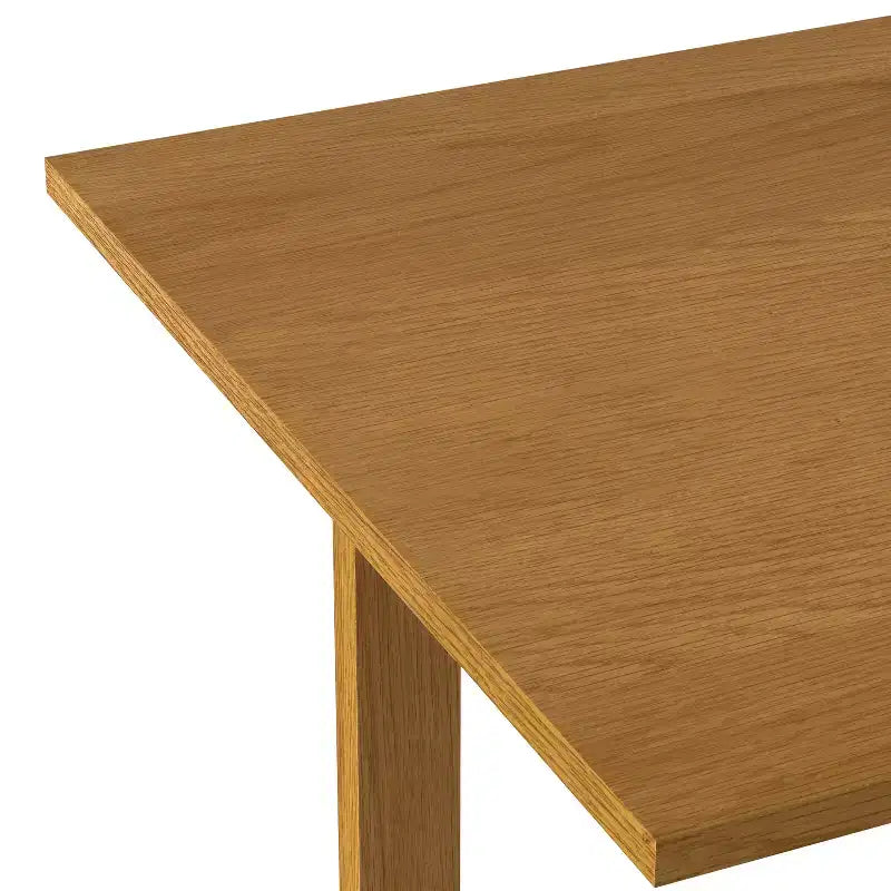 Table à manger extensible rectangulaire de style transitionnel Saige de 152 à 193 cm x 91 cm