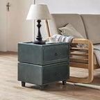 Leo 2 - Table d'appoint avec tiroir et design modulable | ART OF LIVING DESIGNS-NOIR